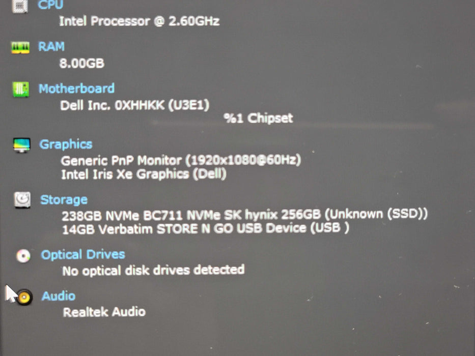 Dell Latitude 5320 2-in-1 i5-1145G7 8GB RAM 256GB NVMe  β Lap200