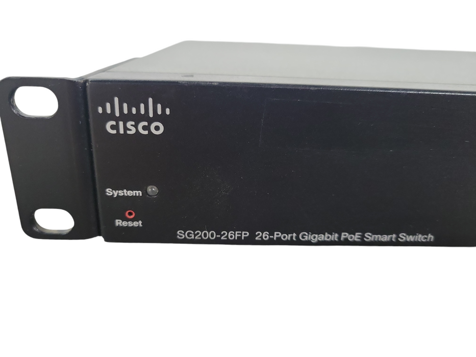 CISCO SG200-26FP 26-Port Gigabit PoE Smart Switch !