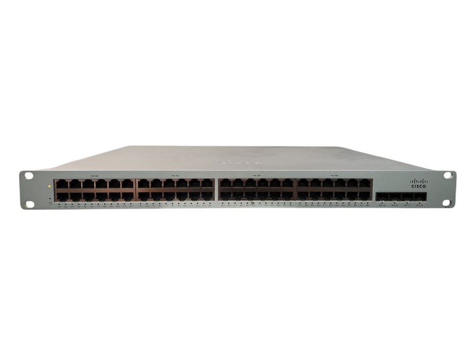 Cisco Meraki MS210-48FP-HW 48-Port Gigabit PoE+ 4xSFP Switch, Unclaimed
