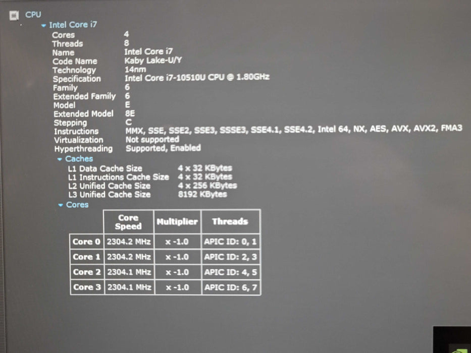 HP ZBook Firefly 14 G7 i7-10510U 16GB RAM Quadro P520 256GB SSD READ! β Lap200