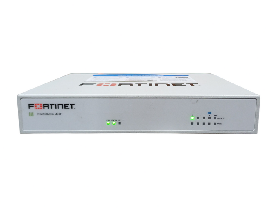 Fortinet FortiGate FG-40F Network Integrated Security Firewall