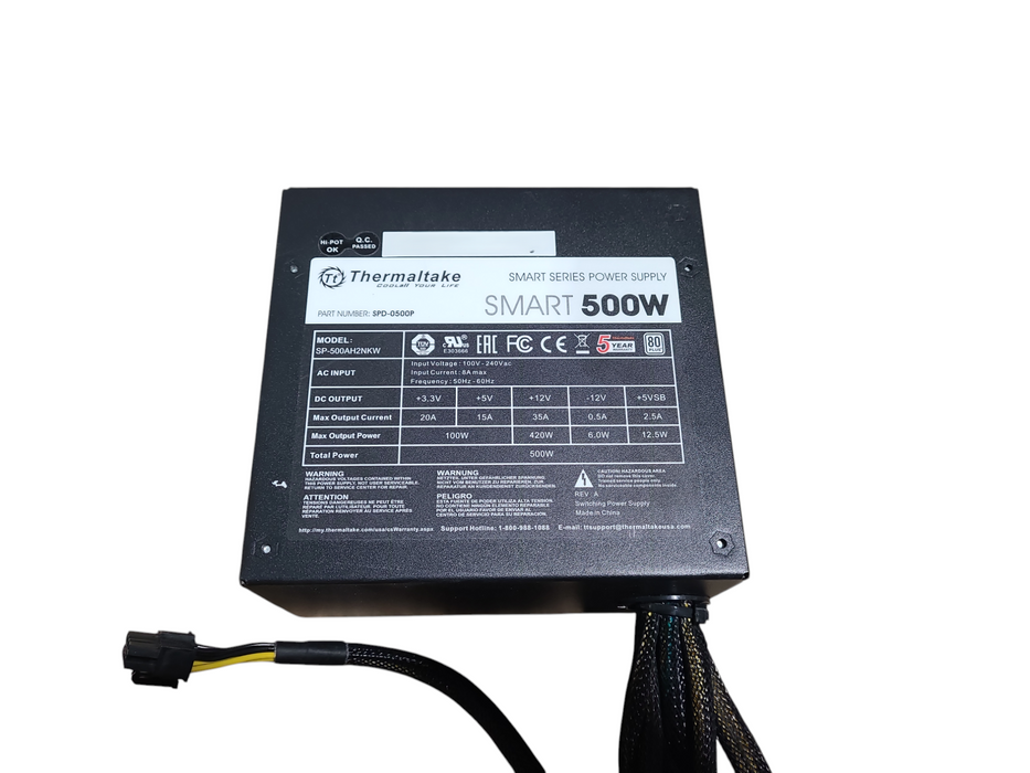 Thermaltake Smart Series 500W ATX Power Supply