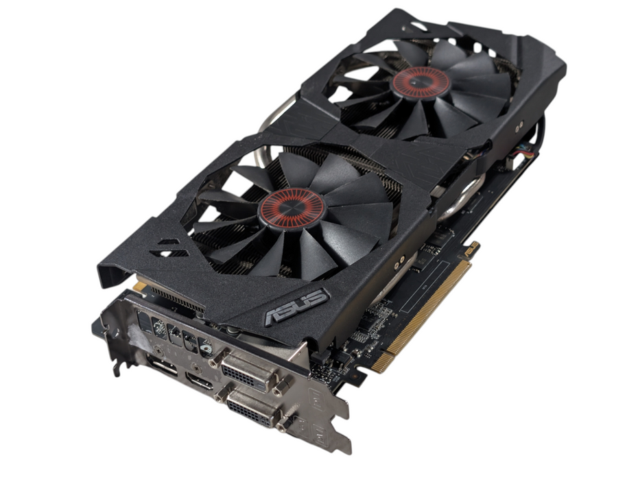 ASUS Strix DirectCU II NVIDIA GeFroce GTX 970 4GB Graphics Card   -