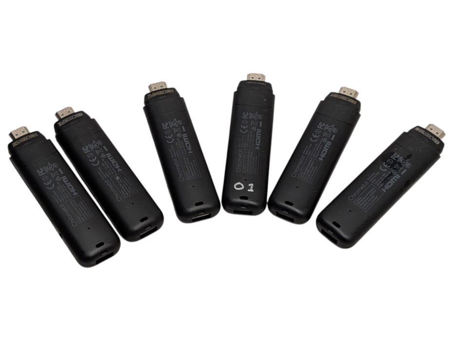 Lot of 6x HDMI  Chrome Stick ASUS Chromebit Model CS10 BCM4354 -