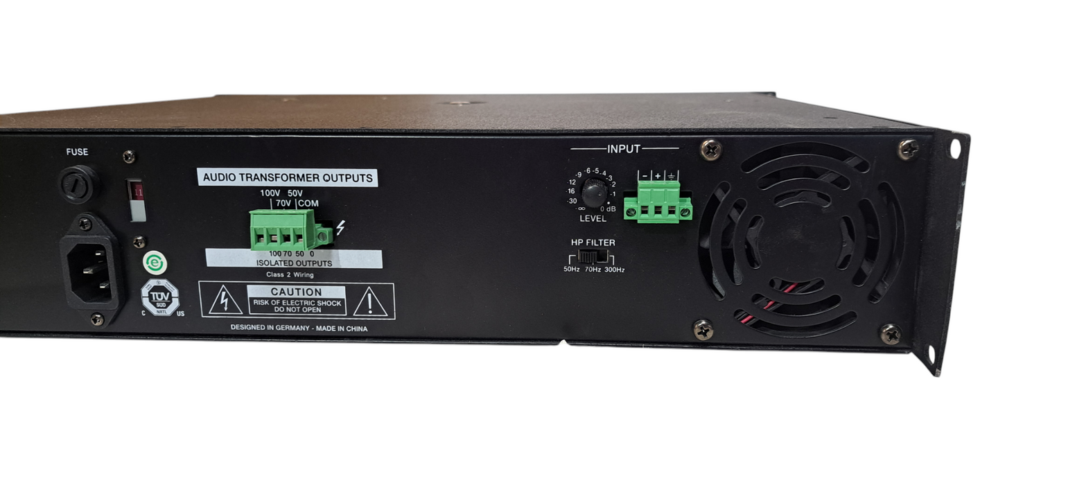 EV Electro-Voice PA Series PA1250T Single Channel 250W