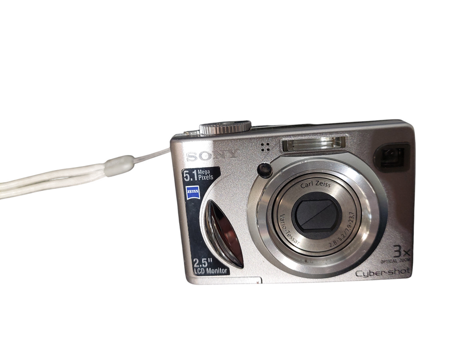 Sony 5.1 MegaPixels Cyber Shot Digital Still Camera Model: DSC-W5 =