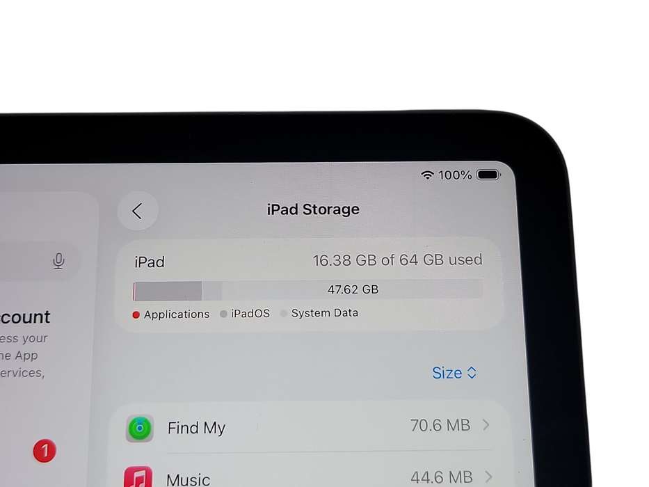 Apple iPad Mini 6th Gen - 64GB -Space Gray [A2567]
