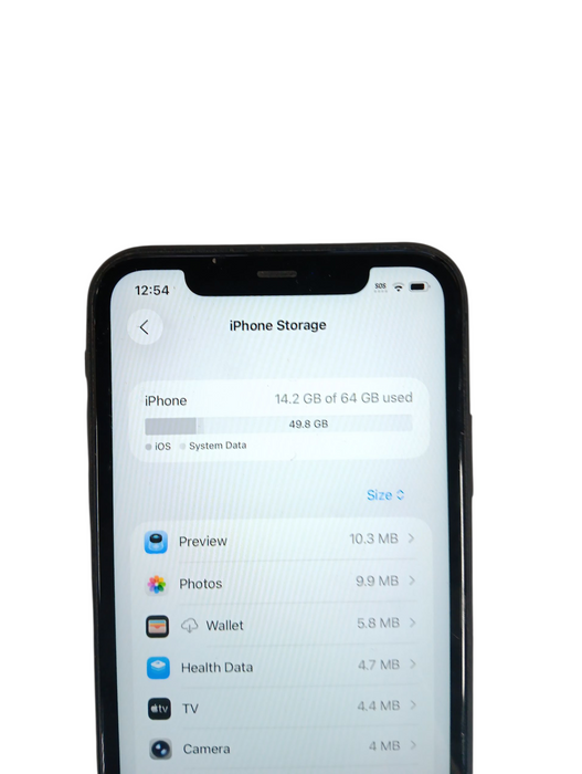 Apple iPhone 11 - 64GB - Black [A2111] Q
