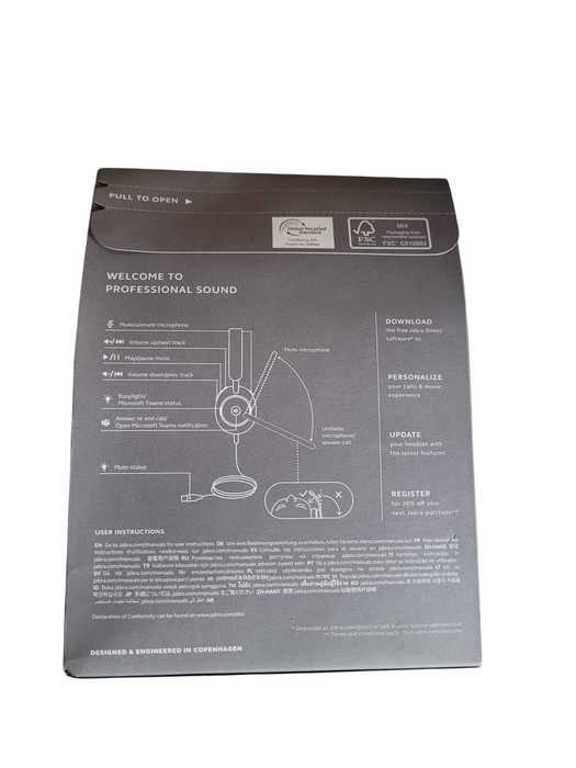 Jabra Evolve2 40 SE - USB-C UC Stereo Computer Headset HSC131