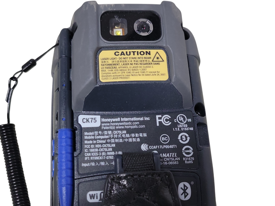 Honeywell CK75 CK75AA6MC00A6400 handheld barcode scanner, READ _