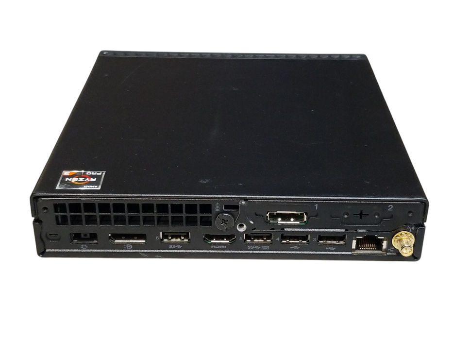 Lenovo ThinkCentre M75q Gen 2 AMD Ryzen 3 PRO 5350GE CPU 8GB RAM No HDD
