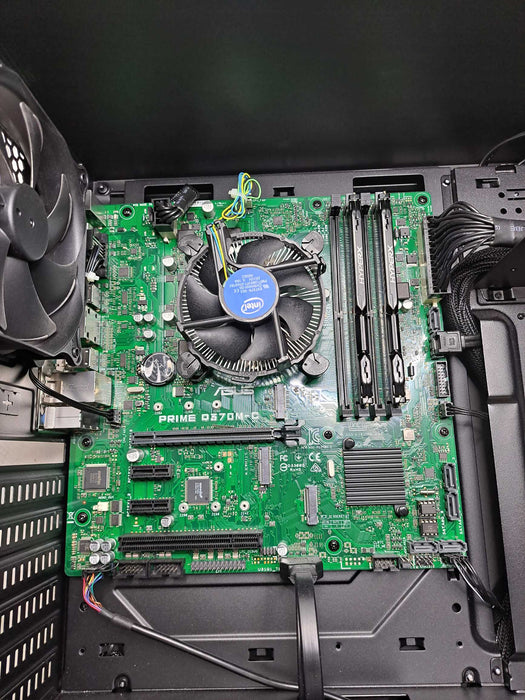 Custom PC | Asus PRIME Q370M-C w/ Core i7-9700 @3.00GHz, 16GB DDR4, No HDD )