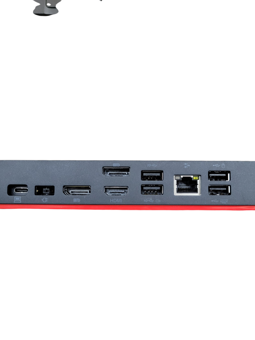 Lot 2x Lenovo ThinkPad Universal USB-C Dock 40AY LDA-KP With Power Adapter Q
