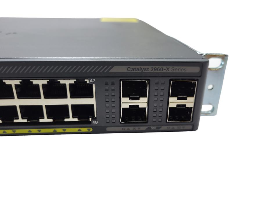 Cisco WS-C2960X-48LPS-L V06 | 48-Port Gigabit PoE+ 370W Switch | 4x SFP $