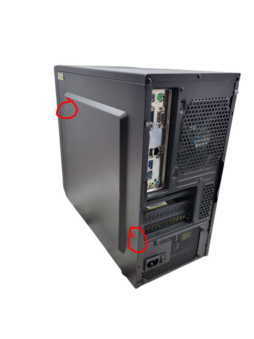 Intel Core i5-9400 MSI B360M PRO-VDH 16GB DDR4 NO HDD  650W PSU %