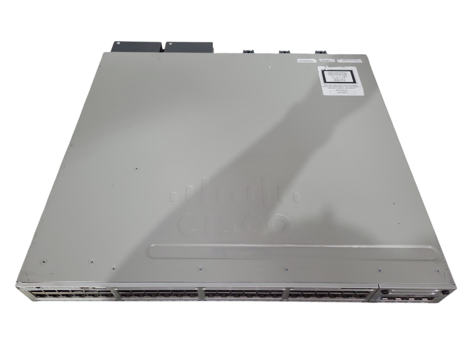 Cisco WS-C3850-48U-E 48  Ethernet UPOE ports 2x 1100W PSU w/ C3850-NM-4-10G !