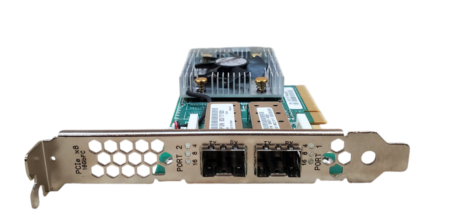 HPE QLogic QLE2662-HP Dual Port 16Gb SFP+ Host Bust Adapter