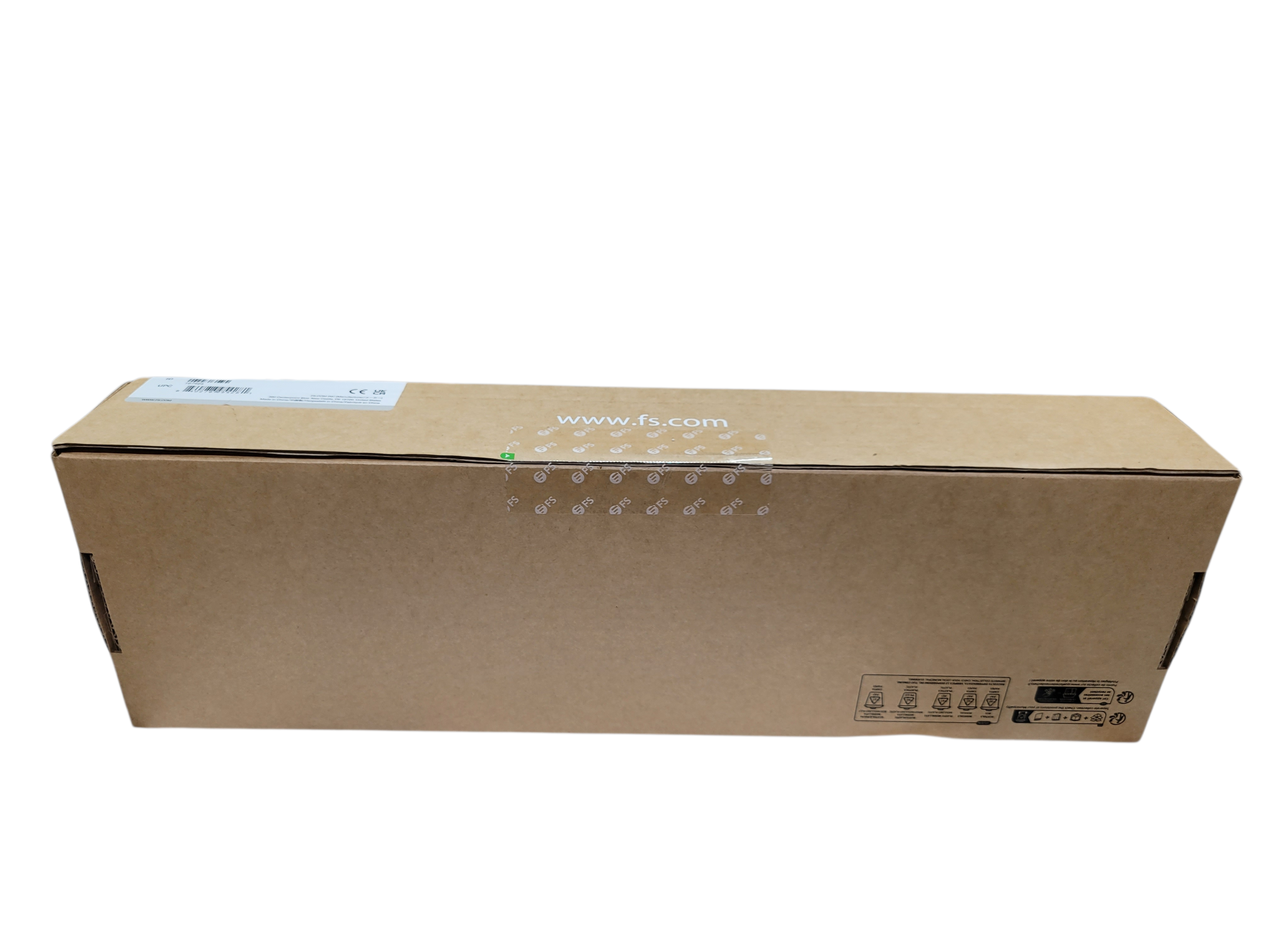 FS.COM 48-Port Cat6 Shielded Patch Panel 1U Rack Mount C6P-S48FT1U Eth ...