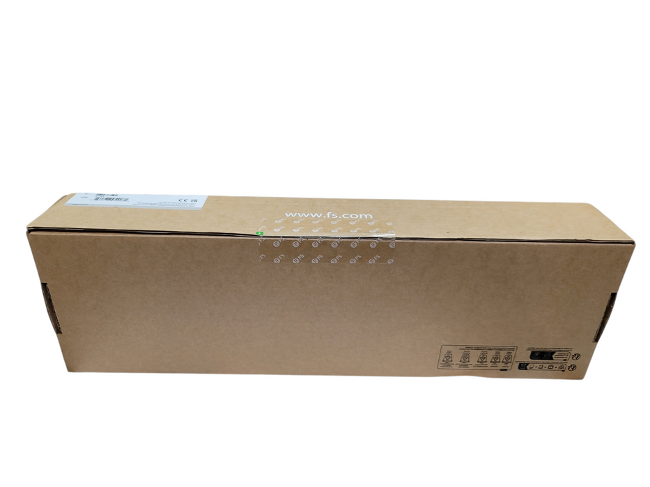 FS.COM 48-Port Cat6 Shielded Patch Panel 1U Rack Mount C6P-S48FT1U Ethernet Q