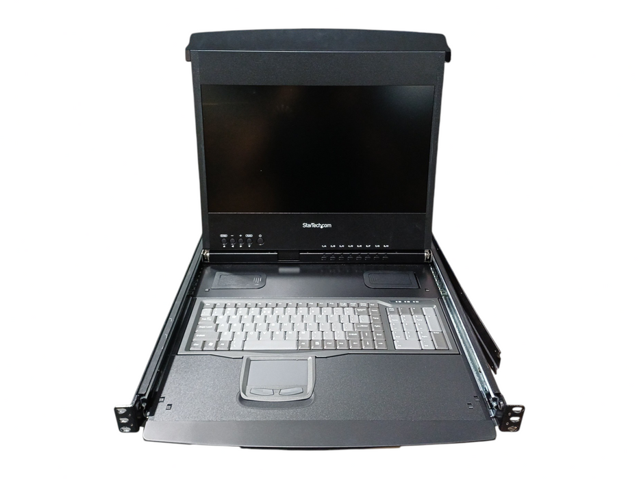 StarTech 1U 17” HD 1080p Dual Rail Rackmount Widescreen LCD Console