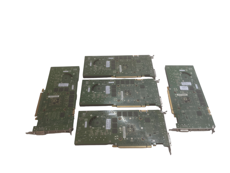 Lot 5x Nvidia Quadro 4000 | 2GB GDDR5 Graphics Card | 1xDVI / 2xDP