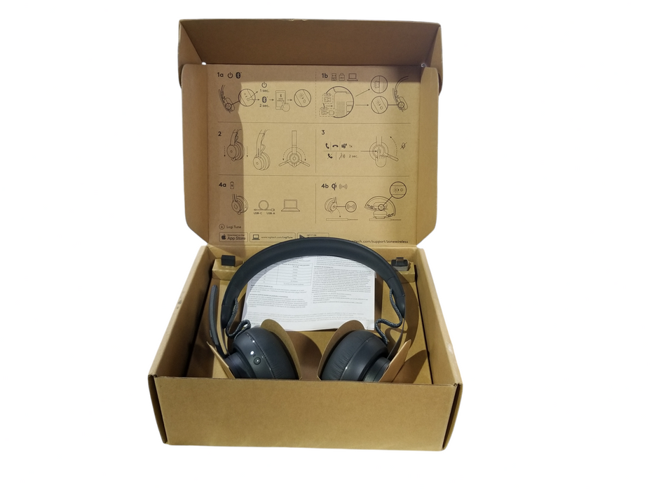 Logitech Zone Wireless Stereo Headset  A00082-83 -New / Open Box