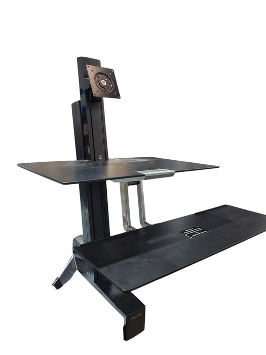 Ergotron Standing Deck Monitor Mount with Keyboard Tray  =