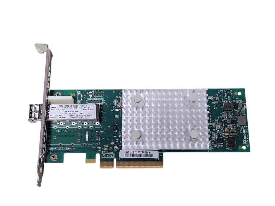HPE QLE2690-HP SN1100Q 1-Port 16Gb FC HBA Full height 853010-001 _