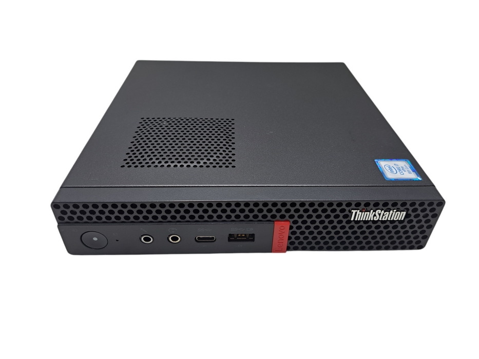 Lenovo P330 Tiny | Intel Core i7-8700T, 16GB DDR4, Quadro P1000, 256GB NVMe )