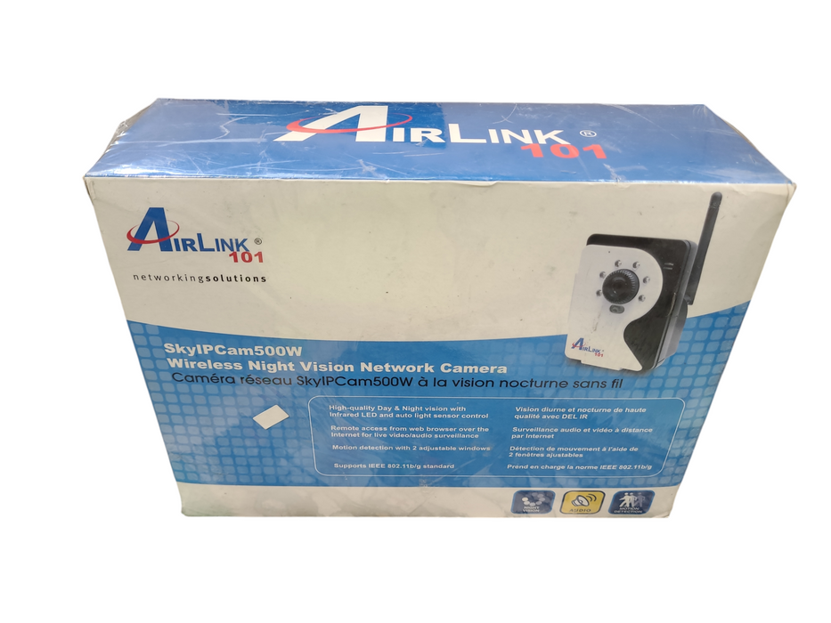 AIRLINK-101 SkyIPCam500W Wireless Night Vision Network Camera