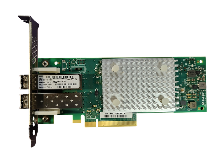HPE Qlogic QLE2692-HP SN1100Q 16GB 2P FC HBA / 853011-001 Q$