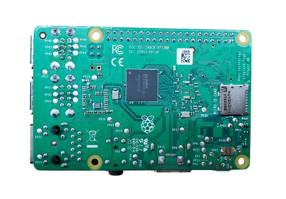Raspberry Pi 3 Model B+ 1.4GHz 64-bit quad-core processor - No SD Card
