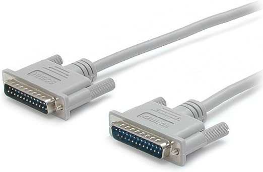 Datalex 10Ft Straight DB25 M/M Serial Cable 25C Cable