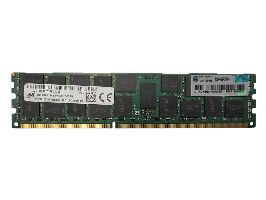 Micron 16GB PC3-14900R Server Memory Q$