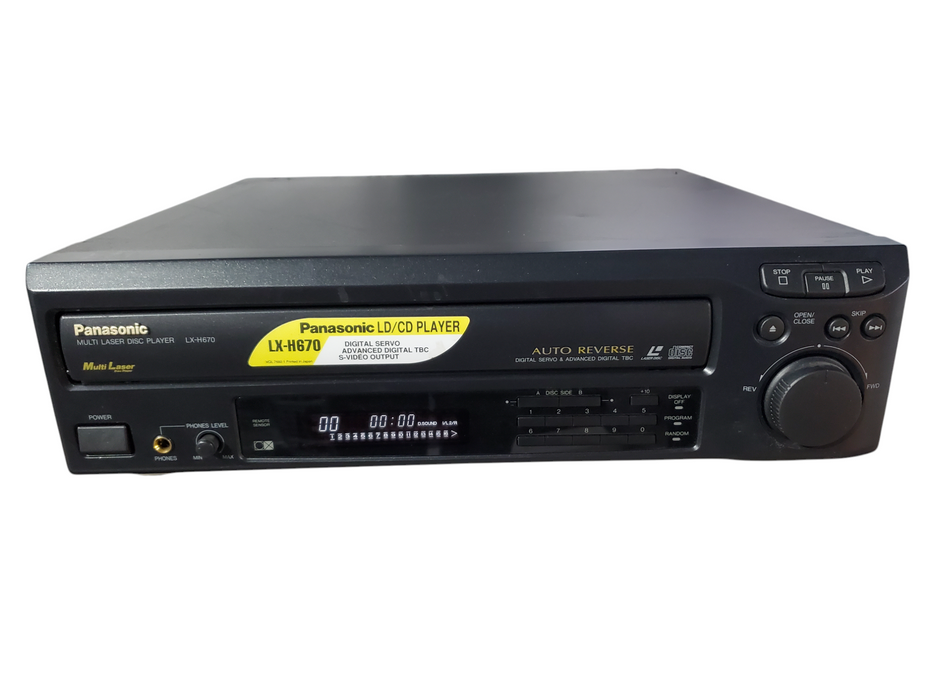 Panasonic Multi Laser Disc Player LX-H670