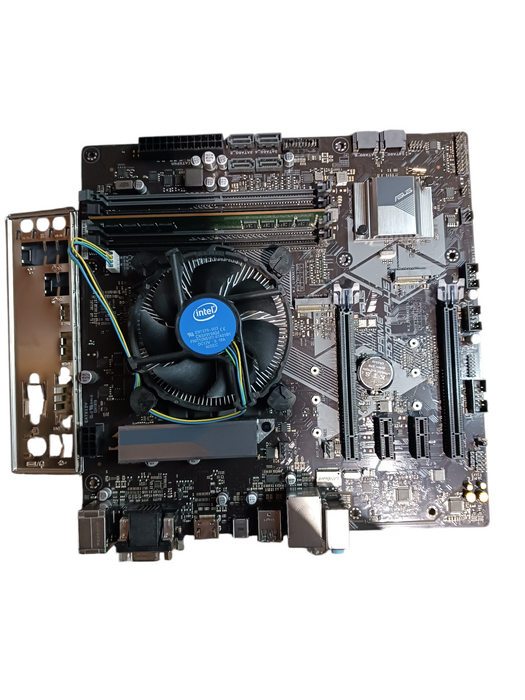 Asus Prime H370M-Plus Motherboard Intel i5-9400 CPU 8GB DDR4 + I/O Shield