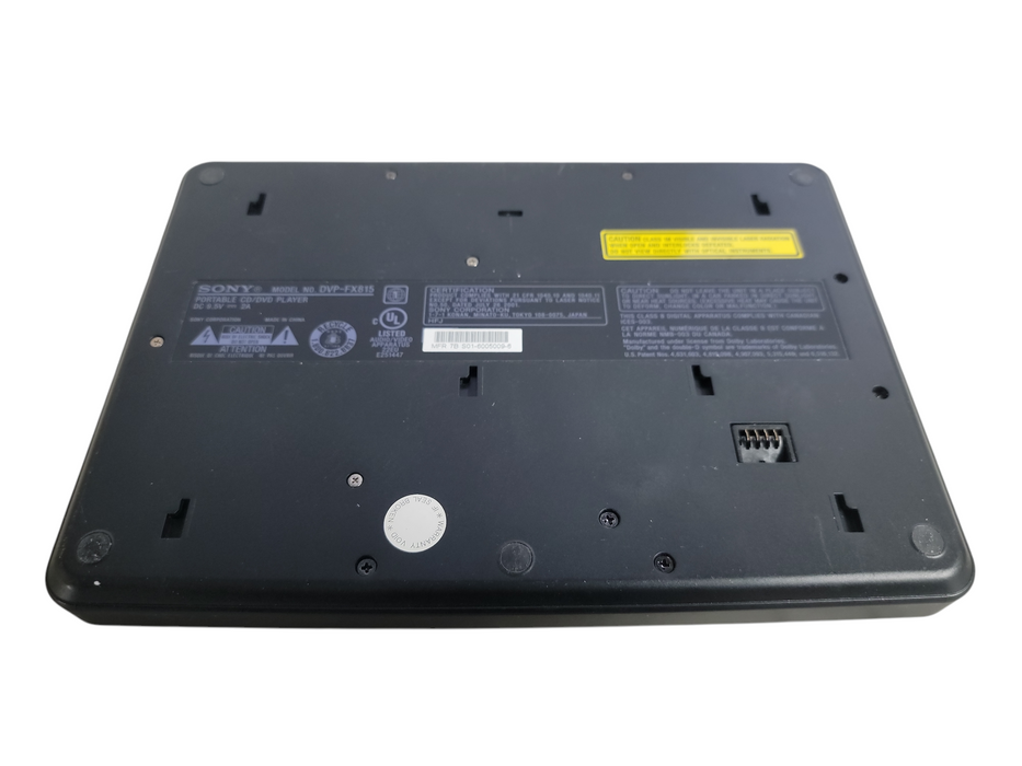 SONY | PORTABLE CD/DVD PLAYER | MODEL DVP-FX815 (