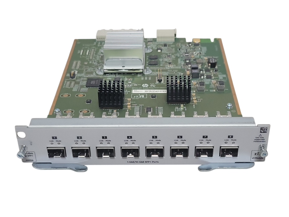 HPE Aruba J9993A 5400R 8P 1G/10GbE SFP+ v3 zl2 8-PORT Module Q_