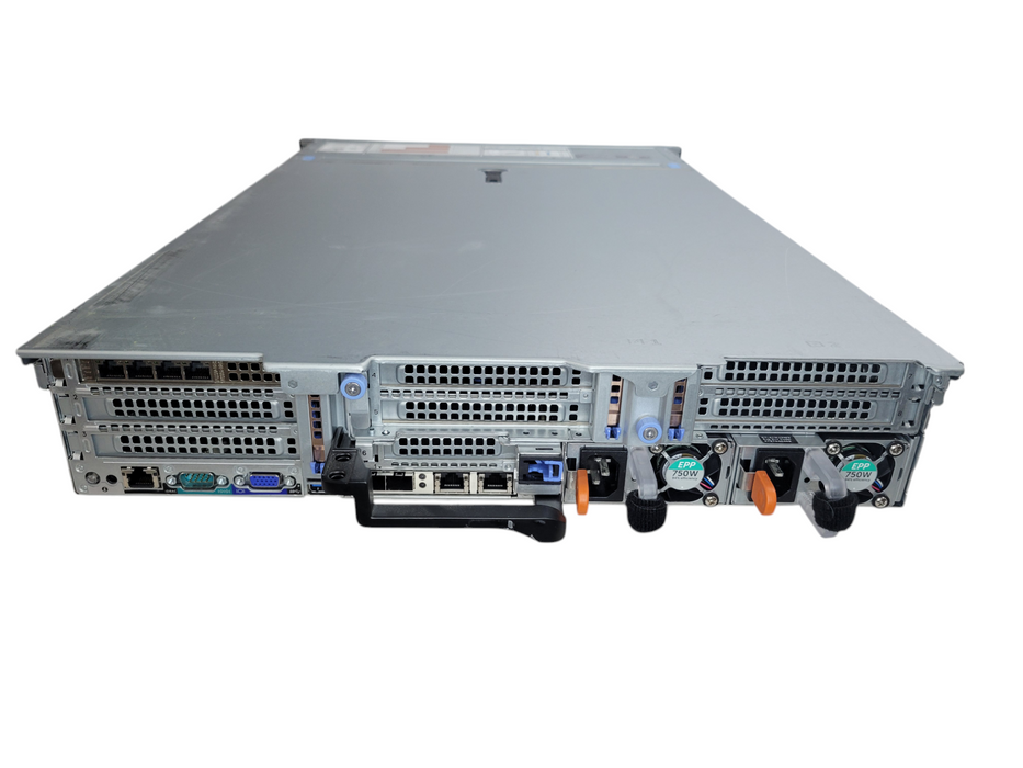 Dell PowerEdrge R740 - 2x Xeon Silver 4114 64GB DDR4 QLogic 10GB 2x750W PSU %