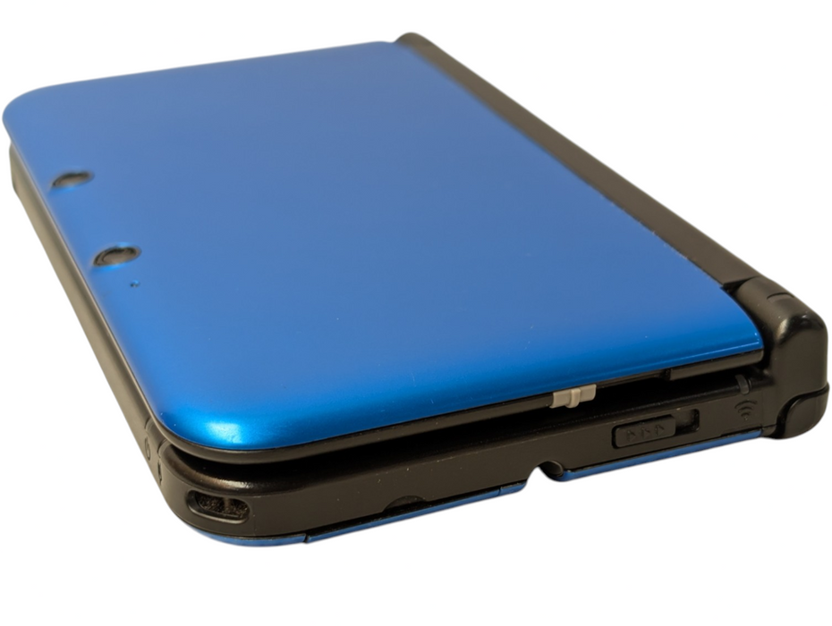 NITENDO 3DS XL Blue Gaming Handheld Console PLEASE READ  -
