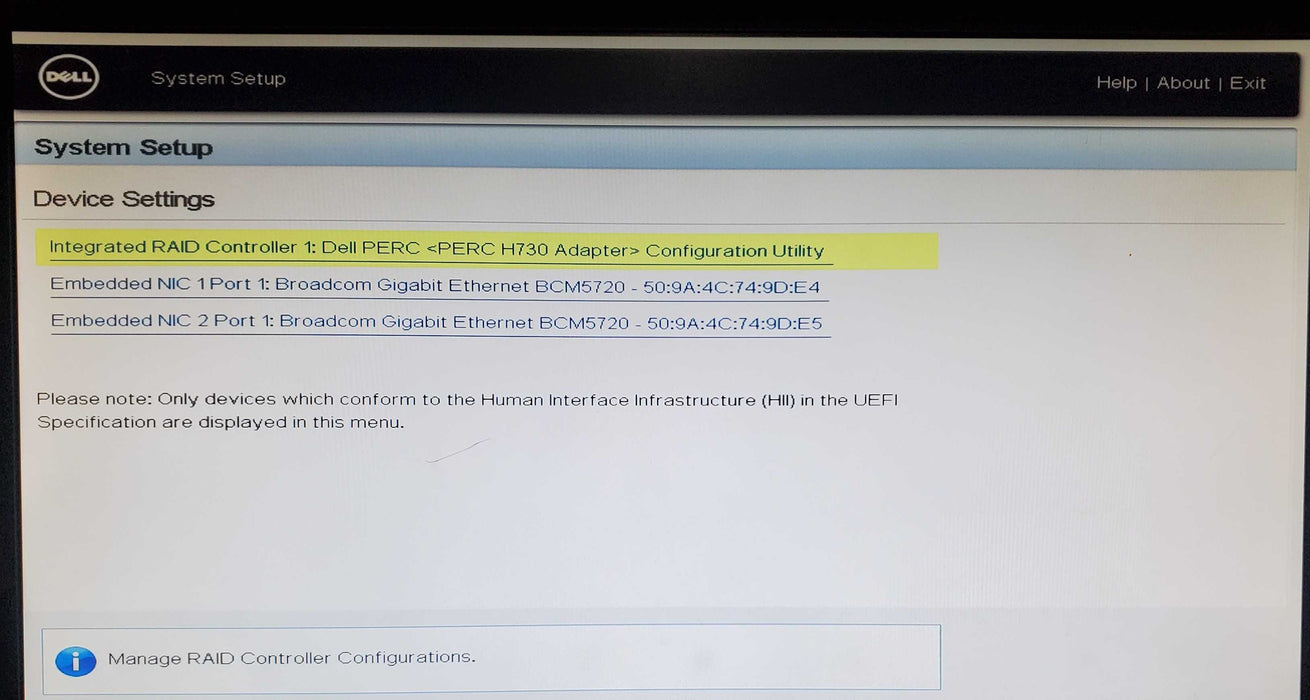 Dell PowerEdge R330 1x Xeon E3-1270 v5 16GB DDR4 H730 - No HDD