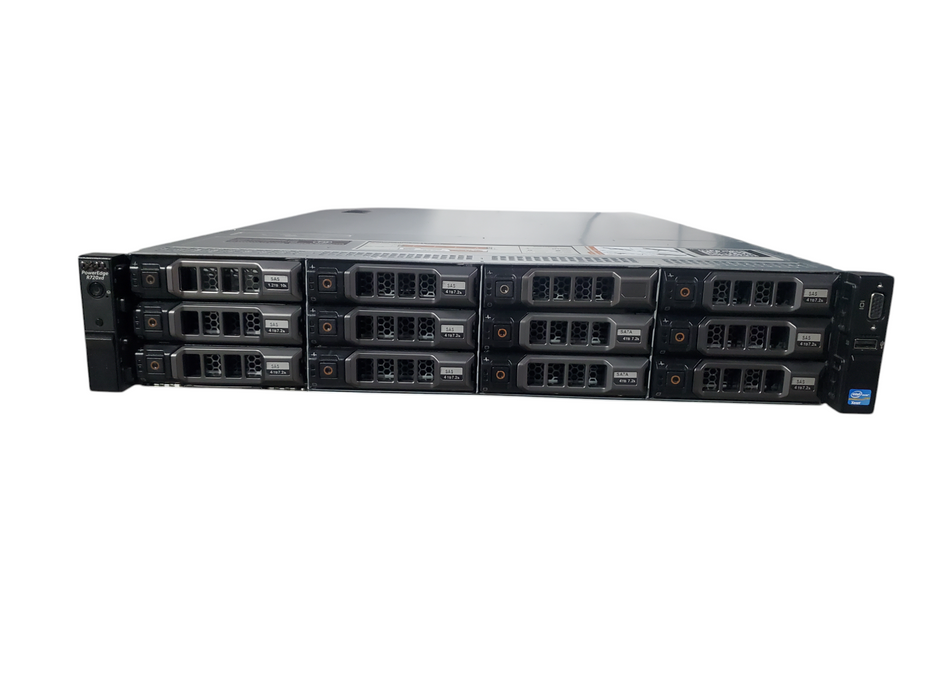 DELL PowerEdge R720xd 2x XeonE5-2660 1.2TBHDD 128GB-DDR3 2x750WPSU