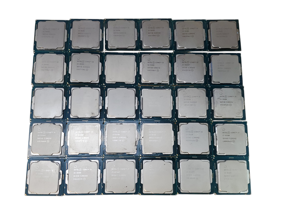 Lot of 118x, 6th to 9th Gen i-series Desktop CPUs (CPU69-39)