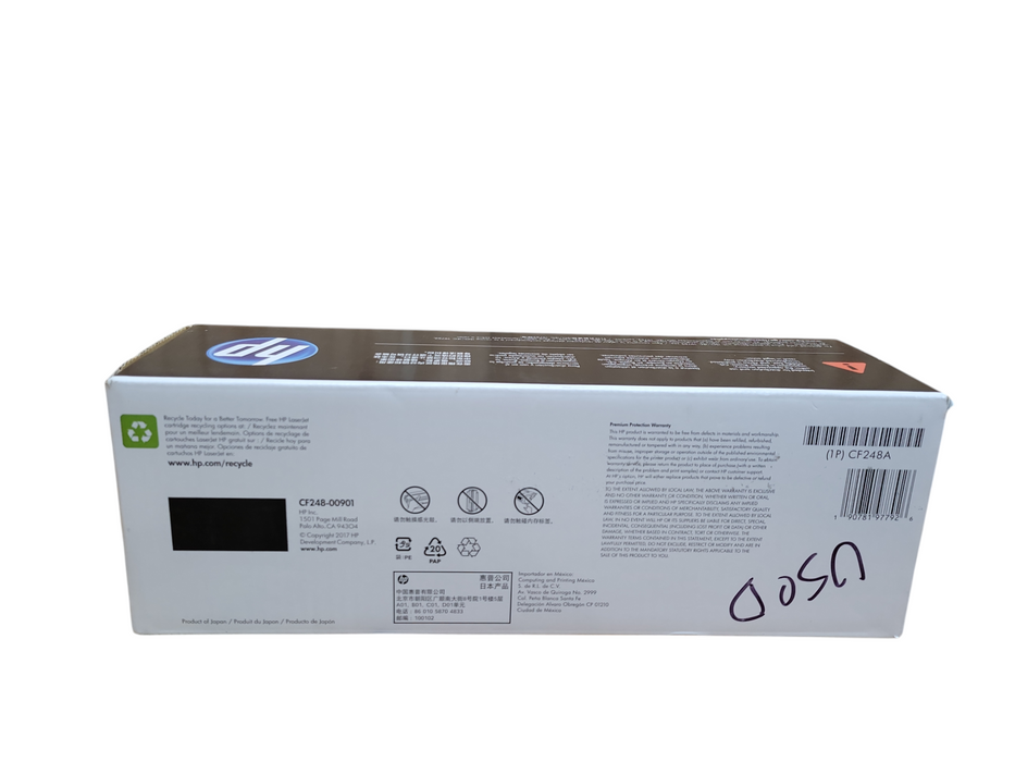 NEW HP 48A Black Original LaserJet Toner Cartridge OEM Genuine CF248A !