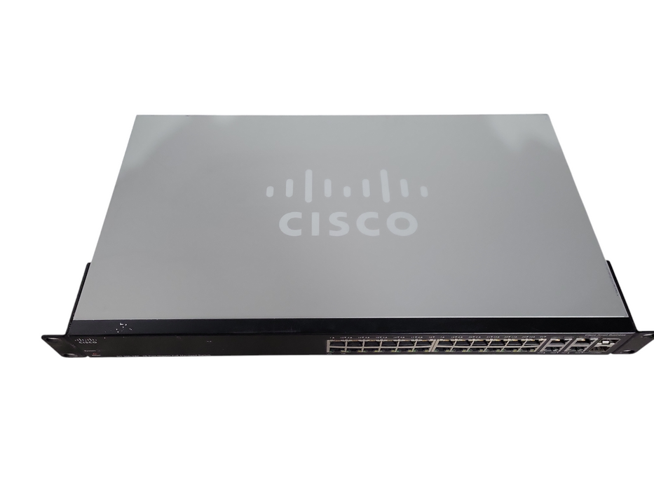 Cisco SG300-28P 28-Port Gigabit PoE Managed Switch SRW2024P-K9 !