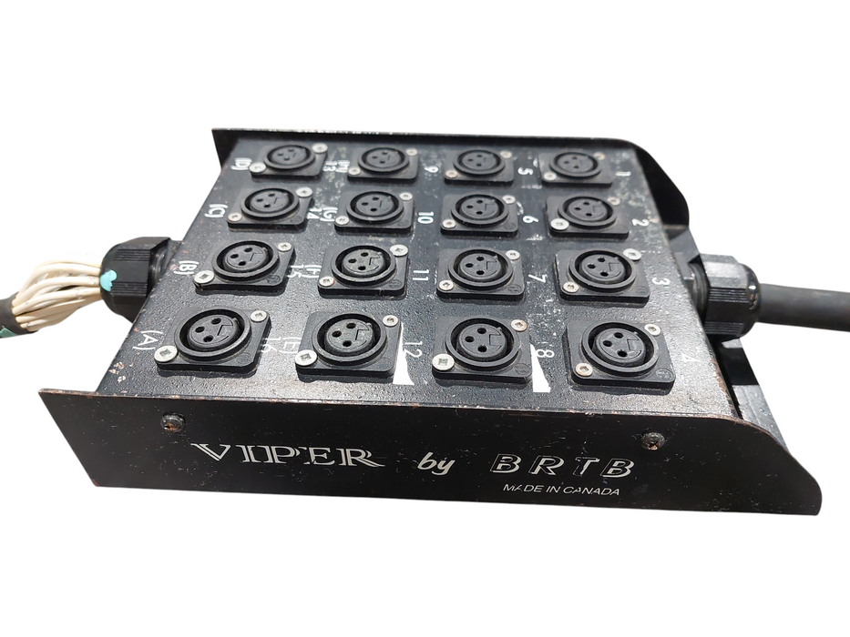 Viper By BRTB Made in Canada 12 Channel Snake Cable For Professional Audio  =