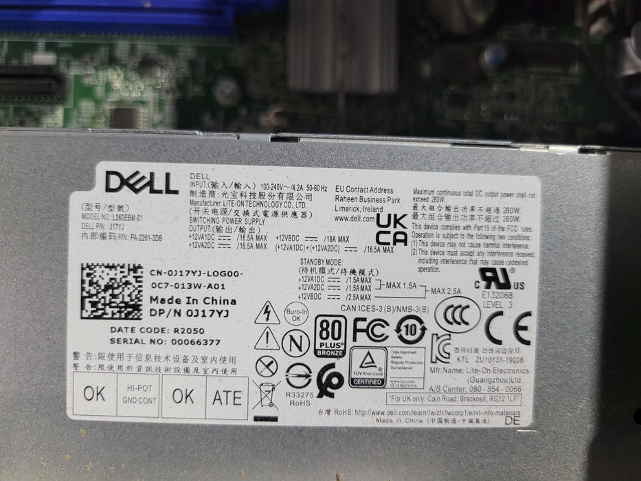 Dell OptiPlex 5080 | i5-10500 @ 3.10GHz 16GB DDR4 256GB NVMe
