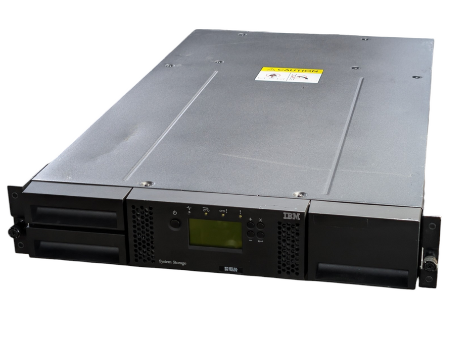 IBM TS3100 3573 2UL Tape Library 2x LTO Ultrium 6-H Drives  -