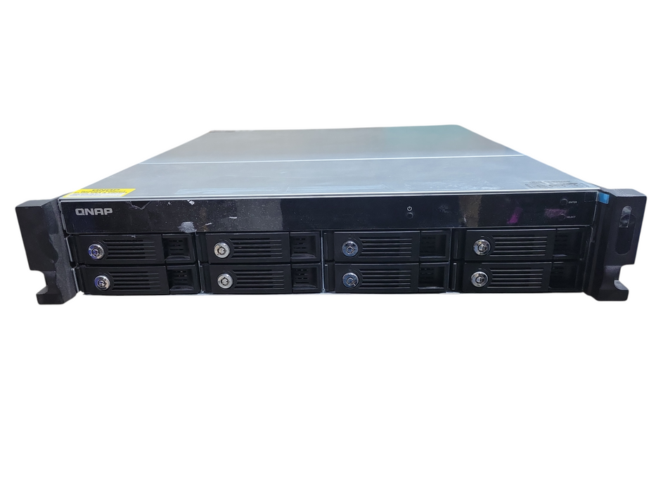QNAP TS-869U-RP 8 Bay Diskless Network Attached Storage, 8x 1TB HDDs !