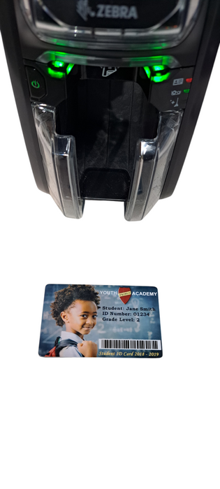 Zebra ZC350 ID Card Printer Dual Sided Color USB & Ethernet ZC36-000C000US0